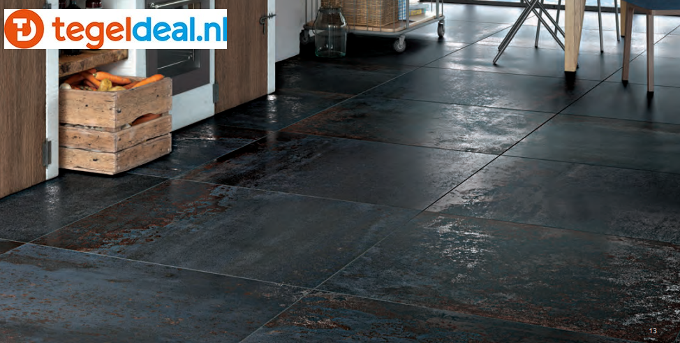 Serenissima Costruire Metallo Nero, 50x100 cm