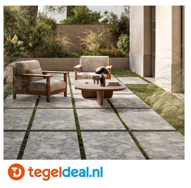 ASCOT, Architecta PETRA GRIGIO, 60x120x2 cm, art. A2ARC50240R, natuursteenlook terrastegels  