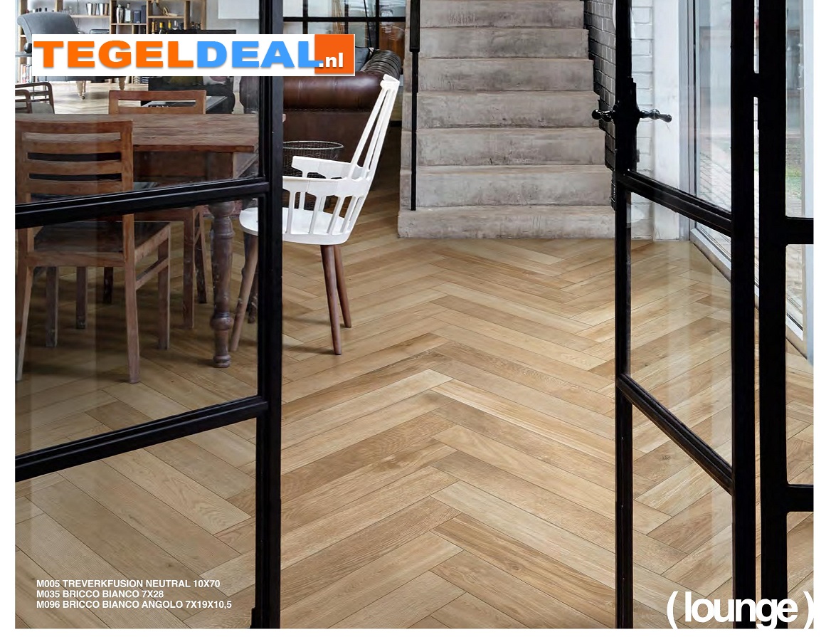 VLT Marazzi Treverkfusion, 10x70 cm houtlook