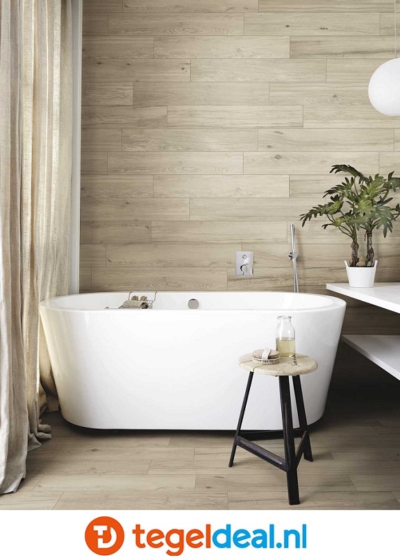 Marazzi Treverklook, houtlook tegels - 14,5x90 cm - 5 kleuren 