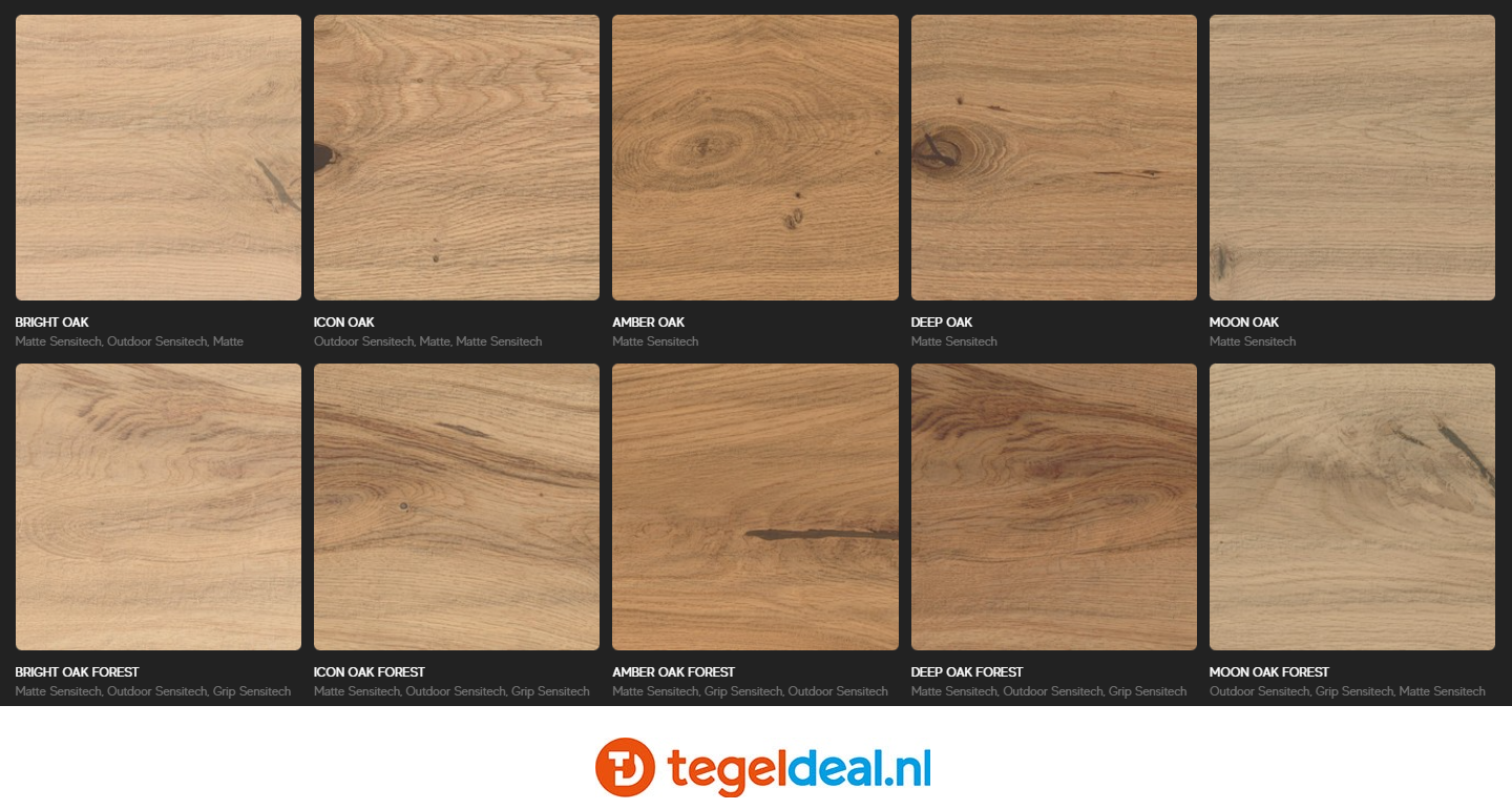 Atlas Concorde, Log; houtlook / keramisch parket
