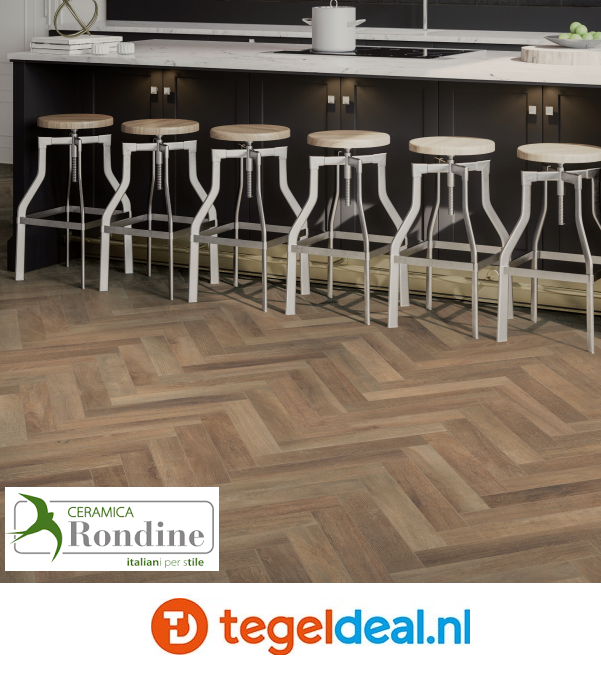Rondine, Greenwood, houtlook tegels voor binnen en buiten