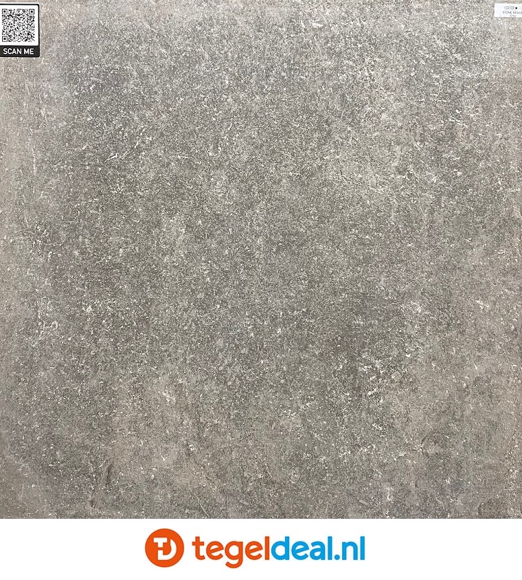 Isla Tiles, Stone Design GREY, 100x100 cm, art. 1006546, natuursteenlook tegels   