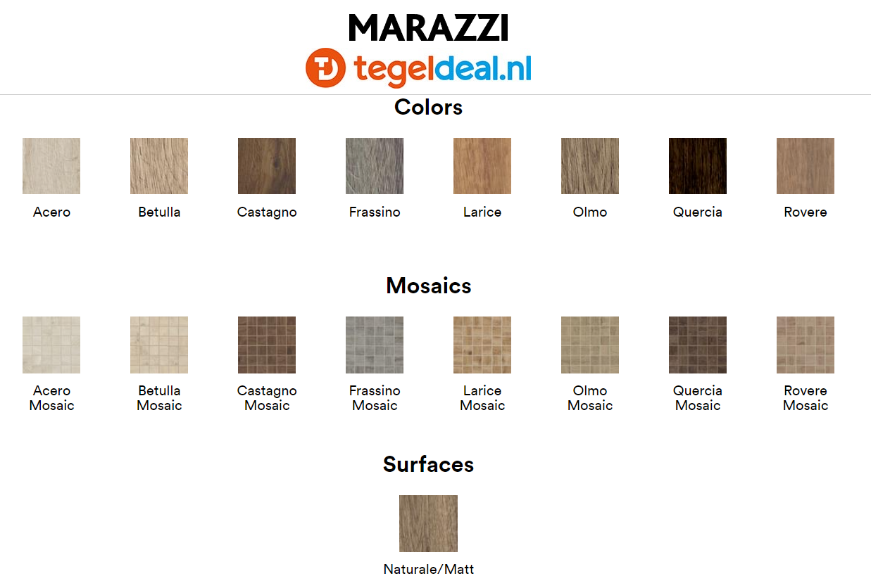 Marazzi Treverkhome, Larice, 30x120 cm MKLC
