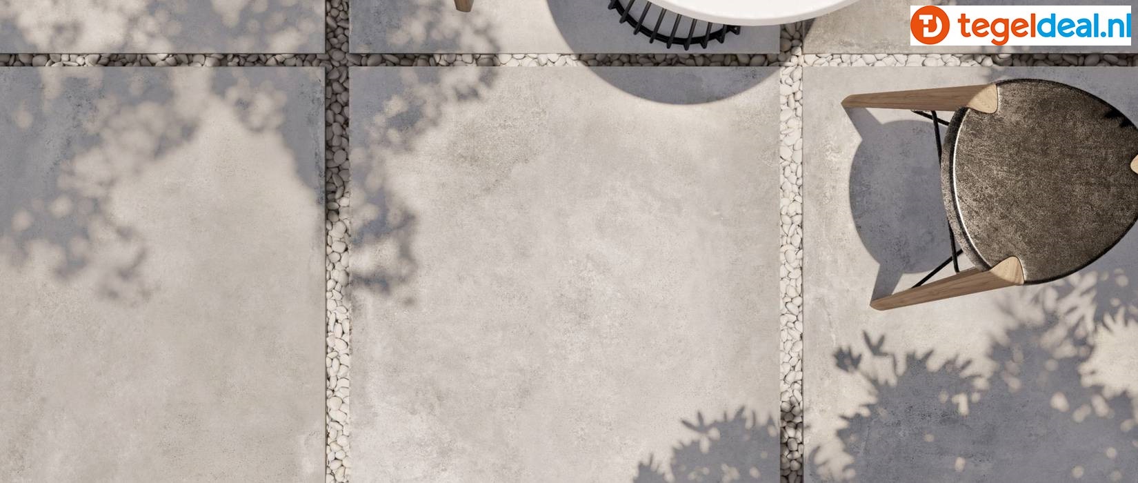 Supergres Art Cement, 60x60x2 cm A2CE, OUTDOOR terrastegels