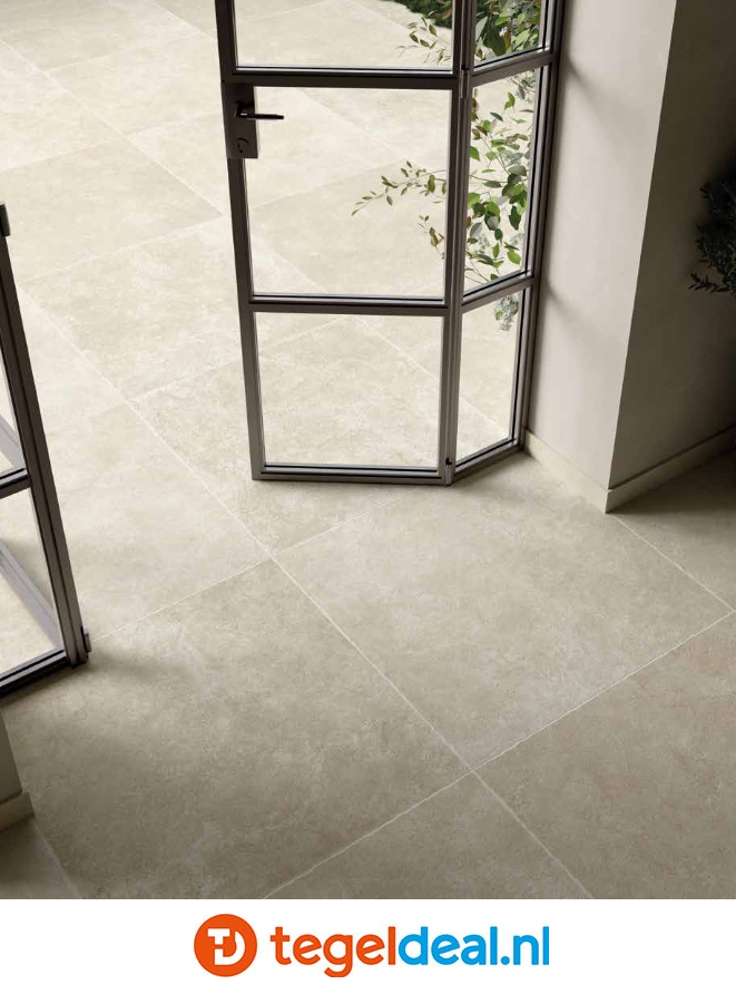 SIL Ceramiche, Provence Tarascon, 90x90 cm, natuursteenlook tegels