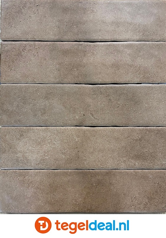 Ribesalbes, Plank, Brown, 7x28 cm,  vloer- wandtegels