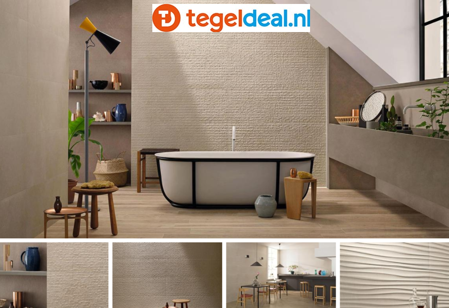 Marazzi Stone_Art, 40x120 cm wandtegels