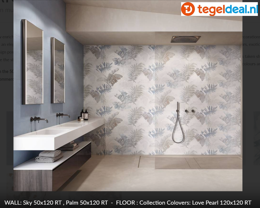 Supergres Your Match Wall, Palette No2, 50x120 cm, wandtegels Supergres Your Match Wall, Palette No2, 50x120 cm, wandtegels