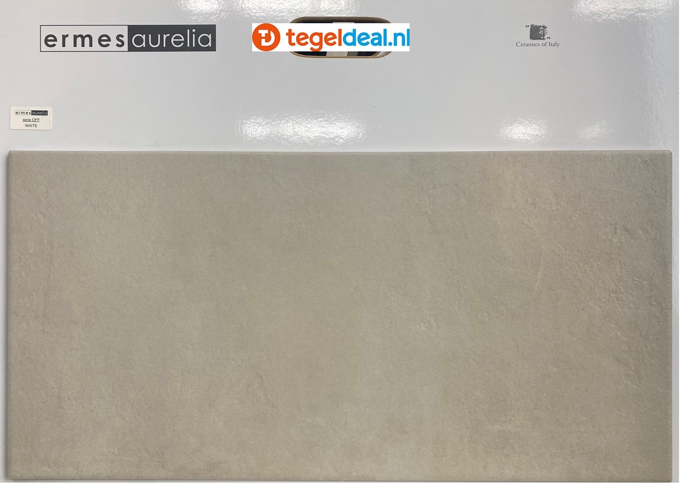 ACTIE - Ermes Aurelia OFF WHITE 30x60 cm - OP VOORRAAD