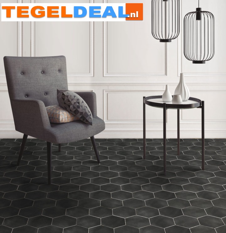 VLT Nanda Tiles, Capri, 14x16 cm, hexagon VLT Nanda Tiles, Capri, 14x16 cm, hexagon
