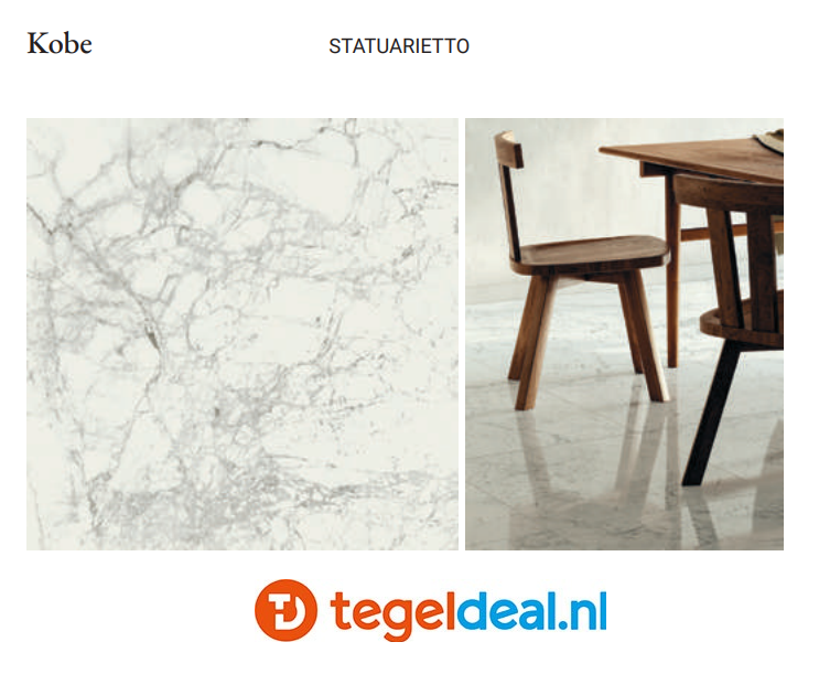 ASCOT DOM, Kobe, marmerlook tegels  