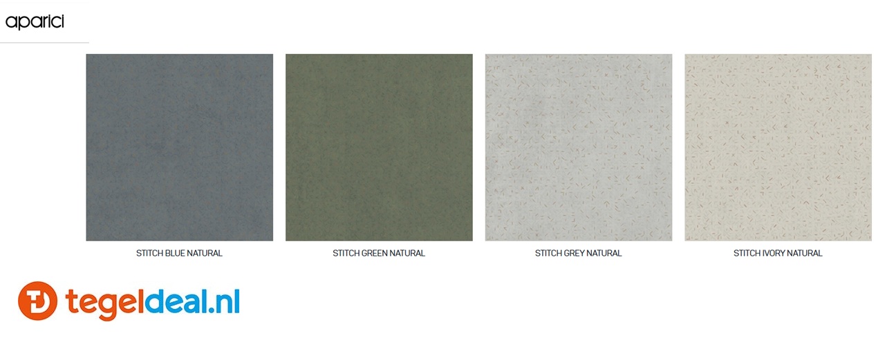 Aparici Stitch, tegels voor vloer en wand 