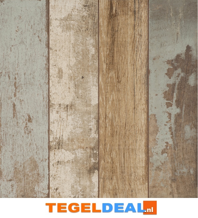 Peronda, Fs Bretagne, 45x45 cm, vintage houtlook tegels