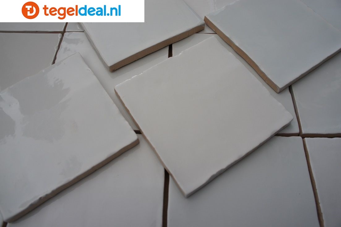 Handvorm wandtegels OUD HOLLANDSE MIX  glans, 13x13 cm - OP VOORRAAD 