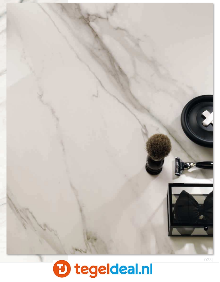 Supergres Purity of Marble, Statuario Lux, 60x120 cm, marmerlook tegels Supergres Purity of Marble, Statuario Lux, 60x120 cm, marmerlook tegels