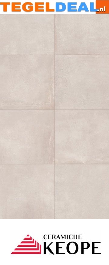 KEOPE Noord White, 60x60x2 cm K2, terrastegels