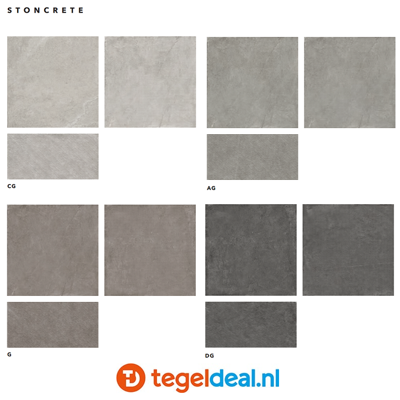 Imola Stoncrete, steen- en betonlook tegels