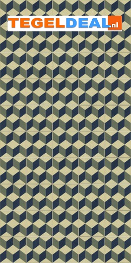 Vives 1900 GUELL 1, 20x20 cm, patroontegels Vives 1900 GUELL 1, 20x20 cm, patroontegels