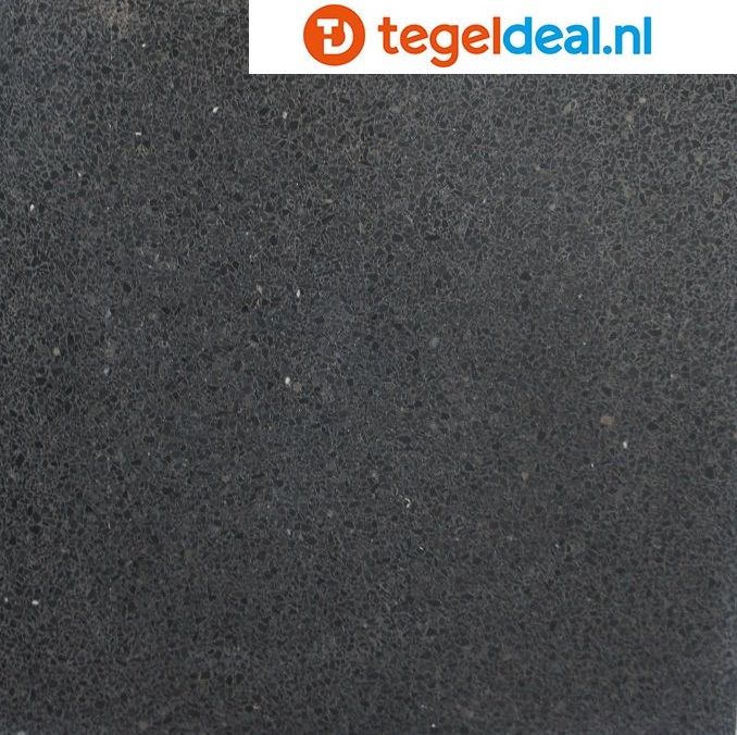 ACTIE - Terrazzo Ecostone Ebano / Milaan, 40x40x1,5 cm, EM-1090 - OP VOORRAAD