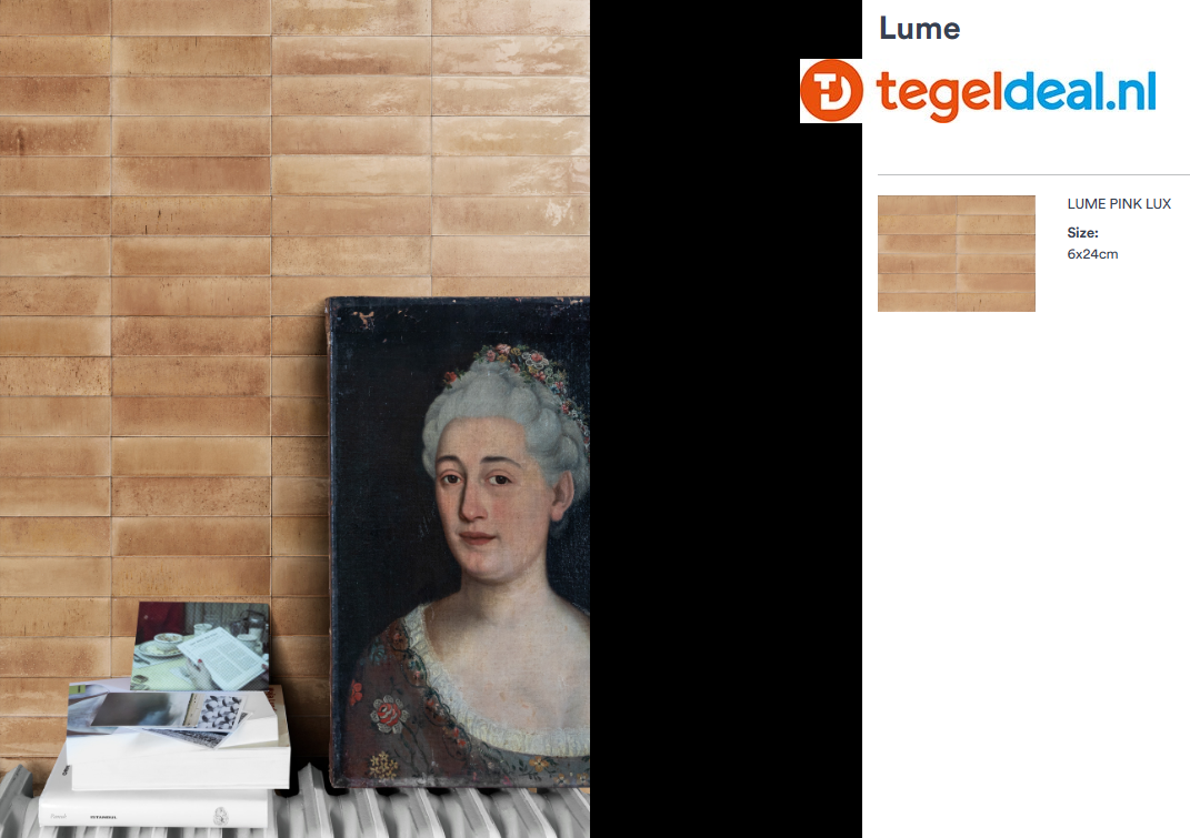 Marazzi Lume PINK,  6x24 cm MA9Q