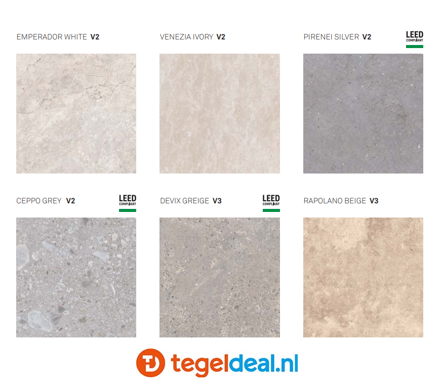 TRT KEOPE Omnia Emperador White, 60x120x2 cm, terrastegels