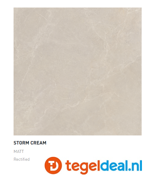 Argenta Storm, CREAM, 60x60 cm, natuursteenlook tegels - €35,00 / PalletDeal op aanvraag