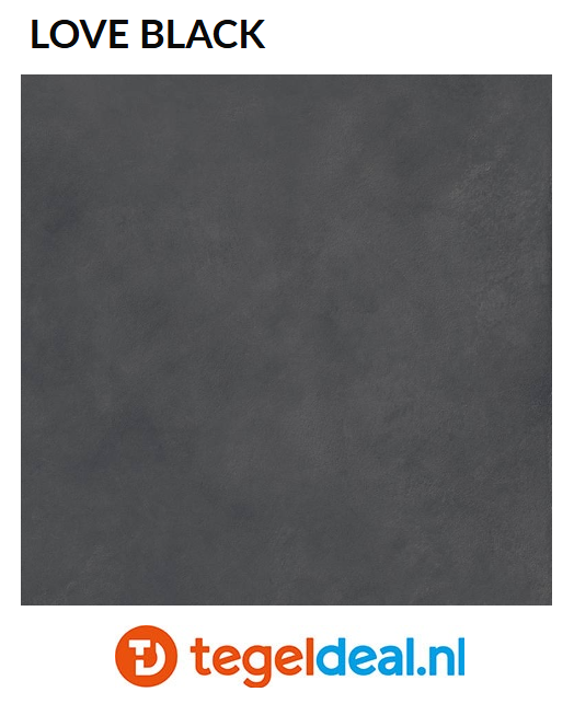 Supergres Colovers, Love BLACK, 120x120 cm 