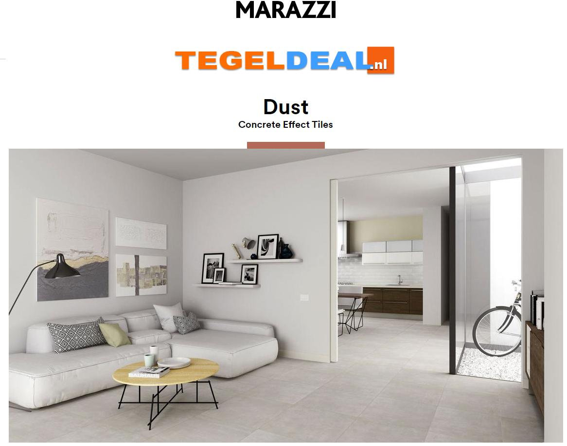 VLT Marazzi Dust, betonlook