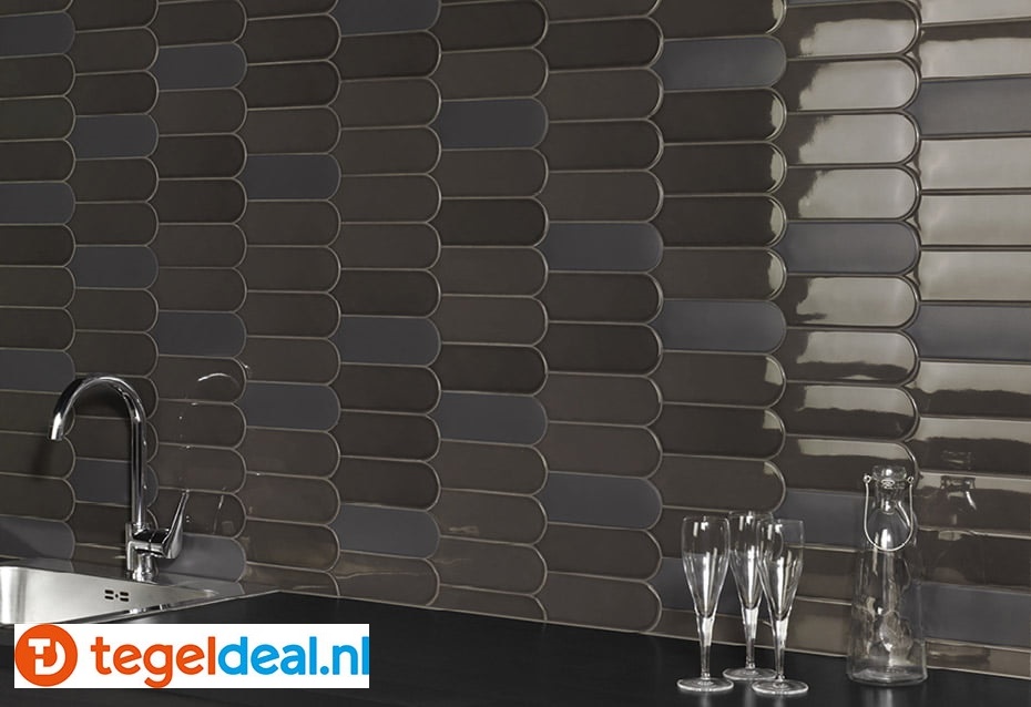 WDT Natucer Fan, 7,2x19,5 cm, 5 kleuren mat en glans WDT Natucer Fan, 7,2x19,5 cm, 5 kleuren mat en glans