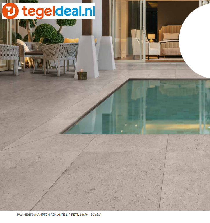 VLT SIL Ceramiche, Hampton ASH, 60x90 cm Antislip