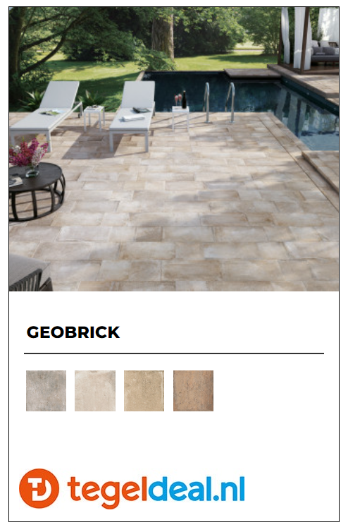 Monocibec, Geobrick, terracottalook tegels