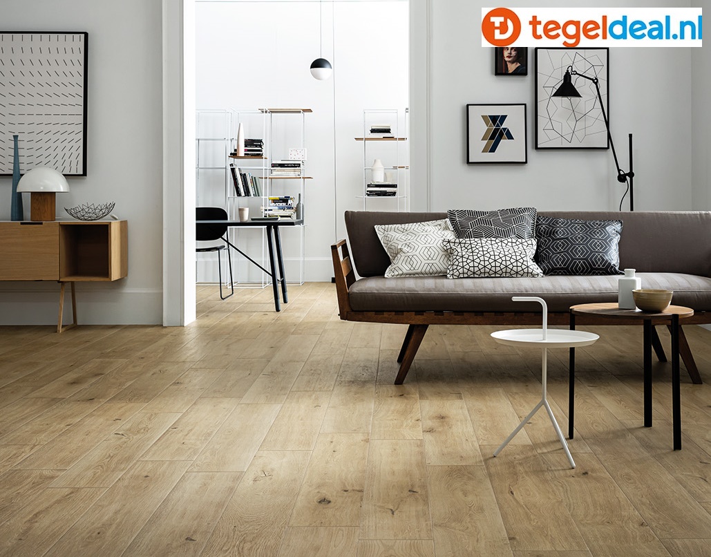 Marazzi Treverkever, houtlook tegels - 5 kleuren - 20x120 cm