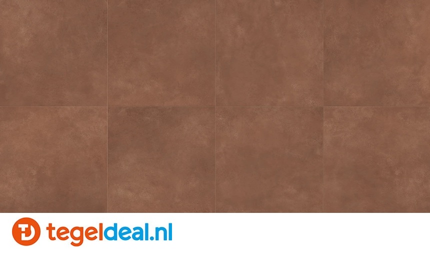 KEOPE Plate COPPER, 60x120 cm, metaallook tegels