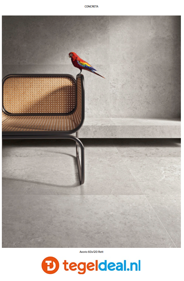 Serenissima Concreta, natuursteenlook tegels voor binnen en buiten