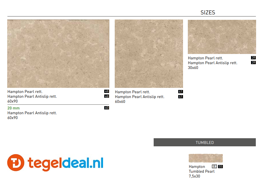SIL Ceramiche, Hampton PEARL, 7,5x30 cm