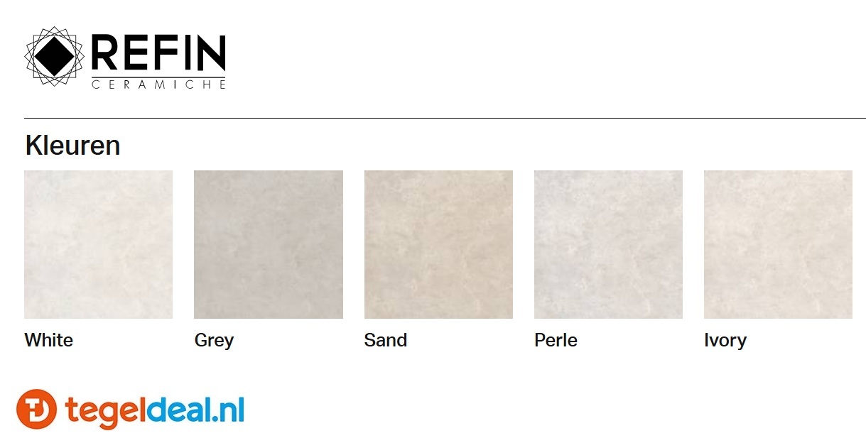 Refin Etherea, natuursteenlook tegels  