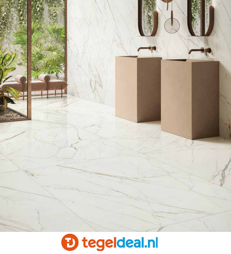 KEOPE Elements Lux  CALACATTA STATUARIETTO Natural, 60x60 cm 