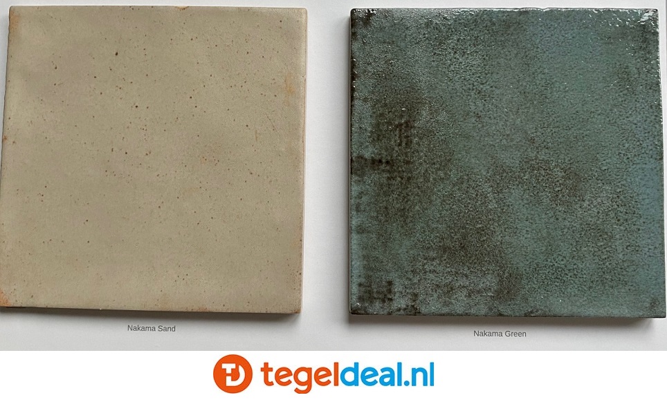 WOW Design, Enso, Nakama GREEN, 12,5x12,5 cm, wandtegels