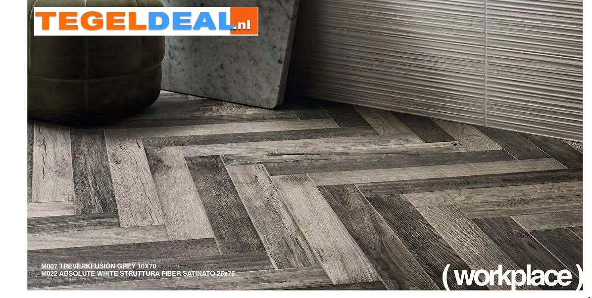 VLT Marazzi Treverkfusion, 10x70 cm houtlook