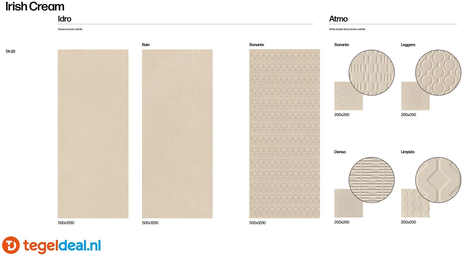 Mirage Terrae, Atmo - Idro - Lito, decoratieve wandtegels / 3D elementen 