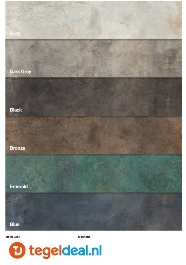 EnergieKer Magnetic, metaallook tegels vanaf € 29,95 per m2