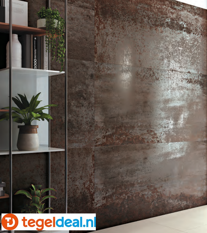 Serenissima Costruire Metallo Ruggino, 60x120 cm