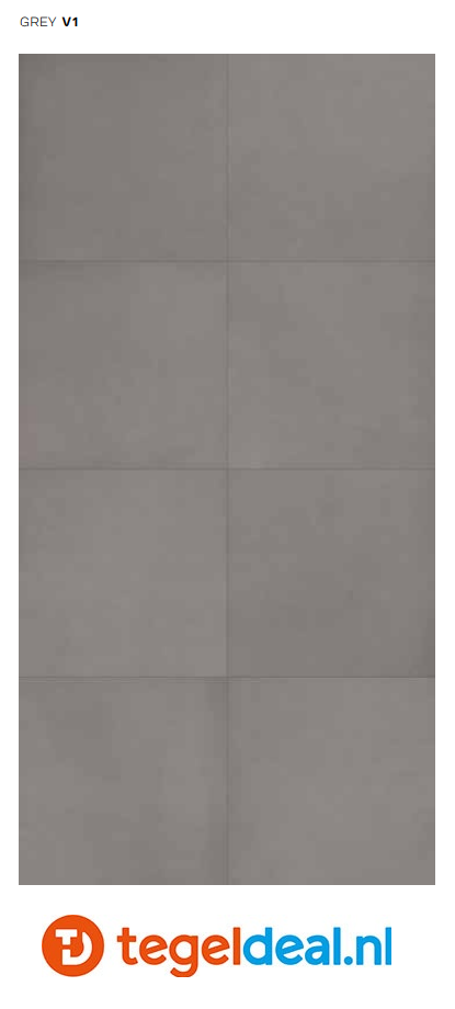 VLT KEOPE Elements Design Grey, 120 x 120 cm Natural 