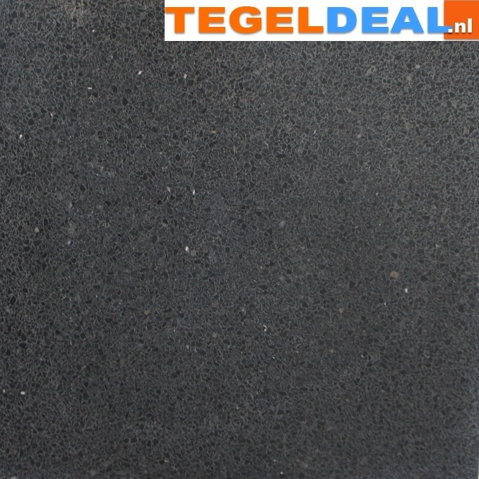 ACTIE - Terrazzo Ecostone Ebano / Milaan, 40x40x1,5 cm, EM-1090 - OP VOORRAAD