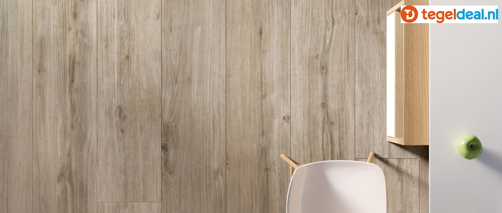 Supergres Ekho Silk, 20x120 cm, 2ØPK, houtlook tegels
