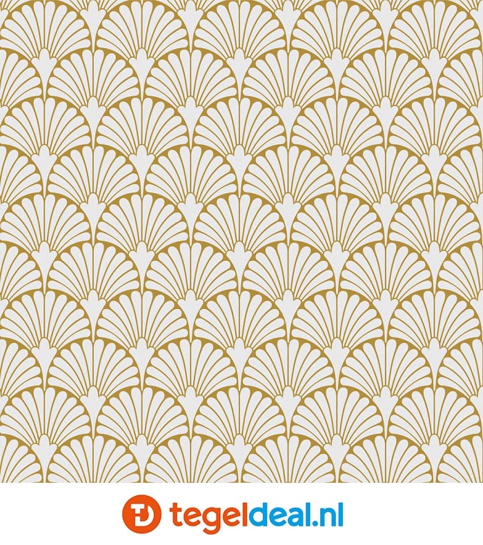 Aparici Art-Deco, 30x30 cm, tegels met goudaccent Aparici Art-Deco, 30x30 cm, tegels met goudaccent
