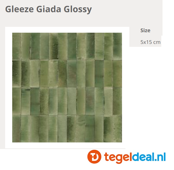 WDT Ragno Gleeze GIADA, 5x15 cm, R8HQ 