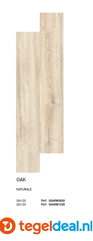 ASCOT DOM, Deep Wood OAK, 30x120 cm, 02ADW3020