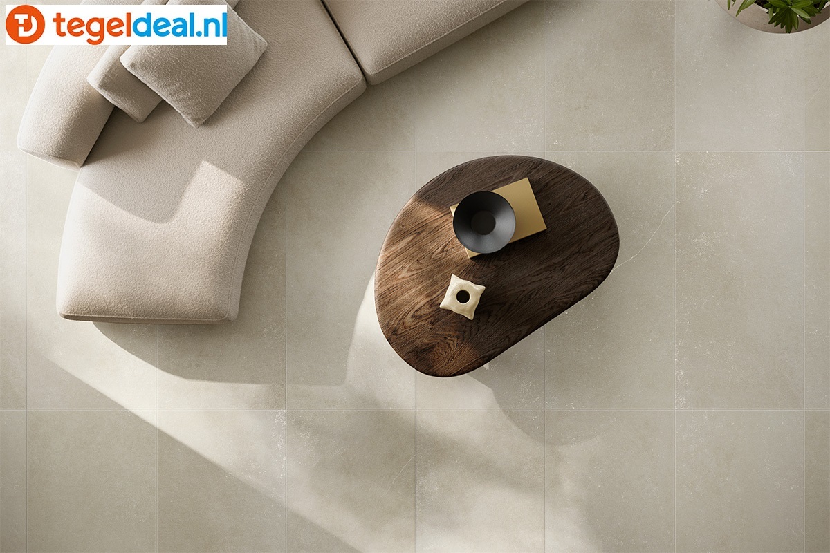 Ermes Aurelia, Aria Talco, 60x120 cm natuursteenlook tegels 